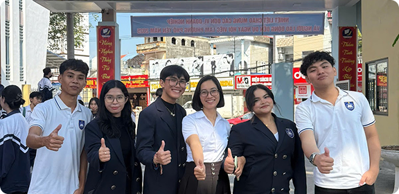 Khoa quốc tế – ĐH Thái Nguyên tham dự ngày hội tư vấn, giới thiệu việc làm và kết nối khởi nghiệp phường phổ yên năm 2025