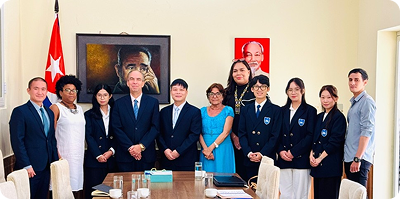 Khoa Quốc tế – Đại học Thái Nguyên thăm và làm việc tại Đại Sứ quán nước Cộng hoà Cuba tại Việt nam